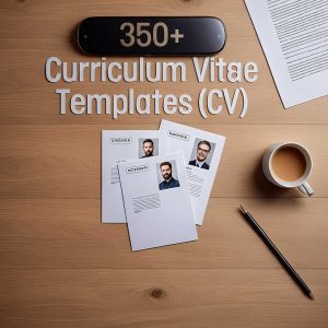 350 Curriculum Vitae Templates CV