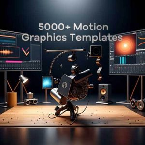 5,000 Adobe Premiere Pro Motion Graphics Templates